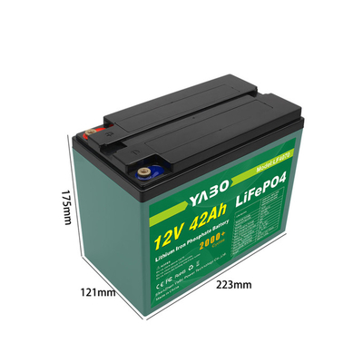 Bloco da bateria da embalagem plástica 12V 42Ah Lifepo4 com 32700 6Ah configuração das pilhas 4S4P