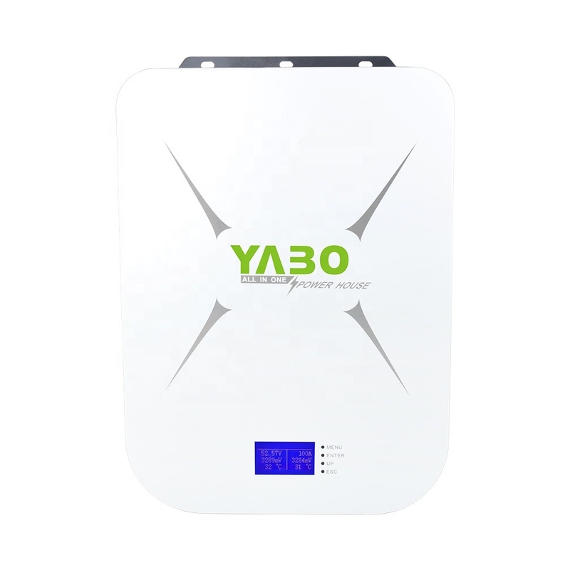 Home Lifepo4 bateria Powerwall 5kw-48v Li Ion 100ah armazenamento de energia solar grade híbrida