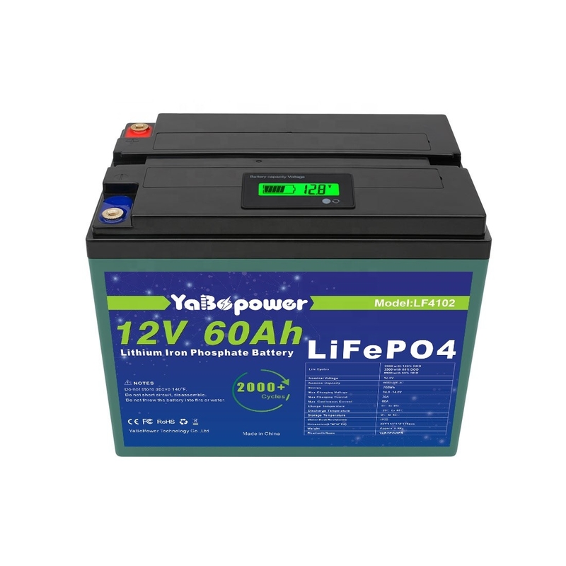 Bateria de Scooter Solar Electric Lifepo4 12v 50ah 60Ah 24V 48V 100Ah 42Ah 30Ah 20Ah 10Ah
