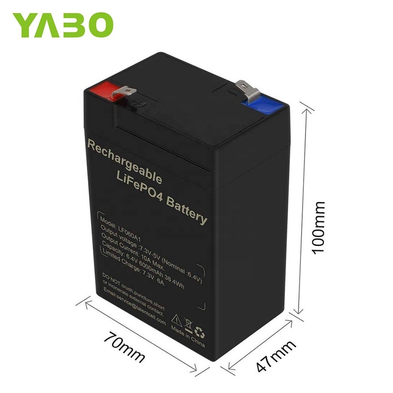 Bateria Marine Deep Cycle Lifepo4 6V 5Ah 2,5Ah 4Ah 4,5Ah 6Ah Painel Solar