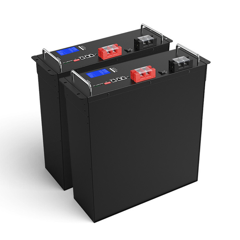 Lítio personalizado Ion Battery 50Ah 150Ah 200Ah 48V 100Ah LiFePO4 para o sistema solar